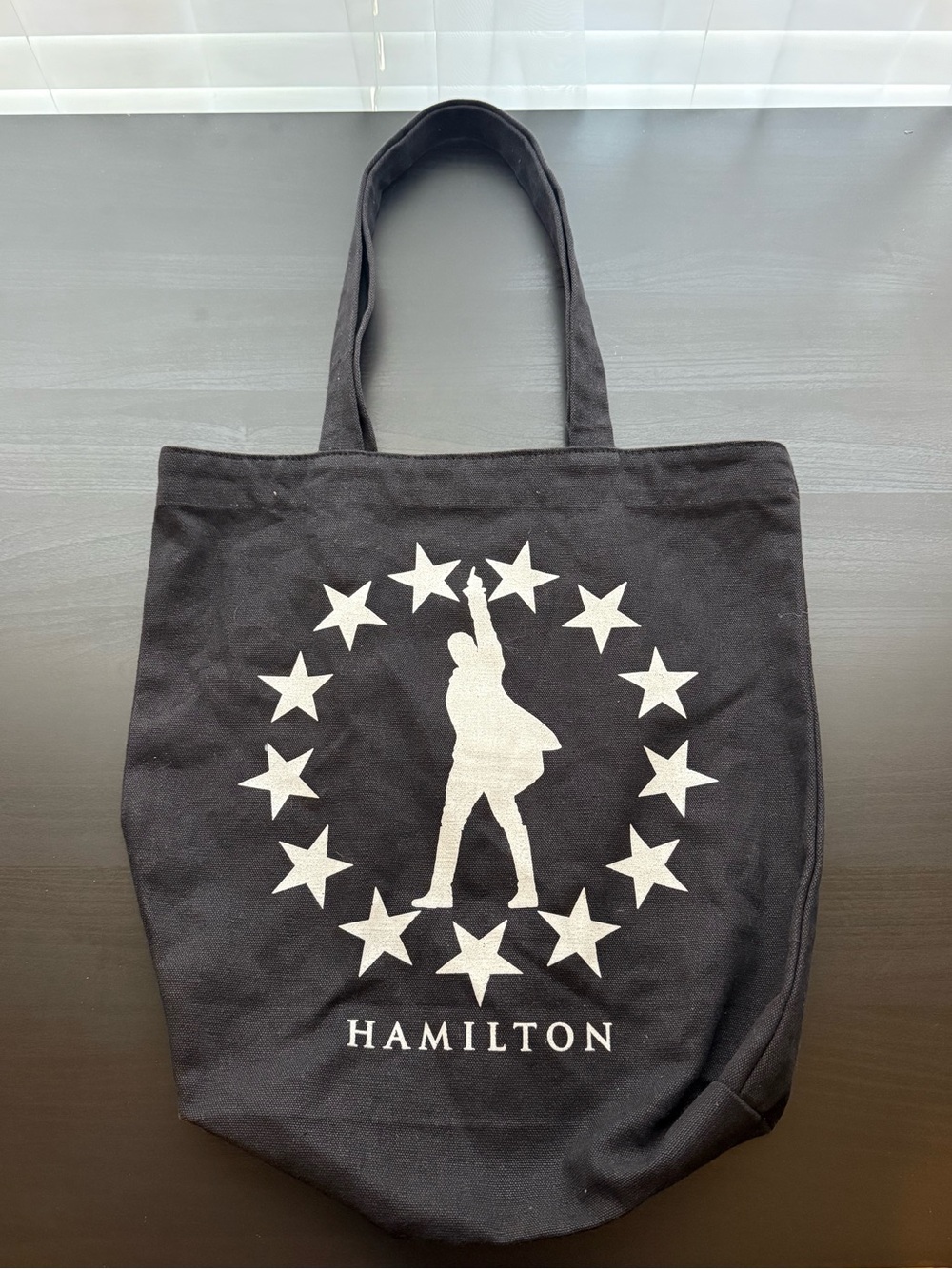 Hamilton Black Canvas Tote
